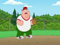 Питер играет в бейсбол